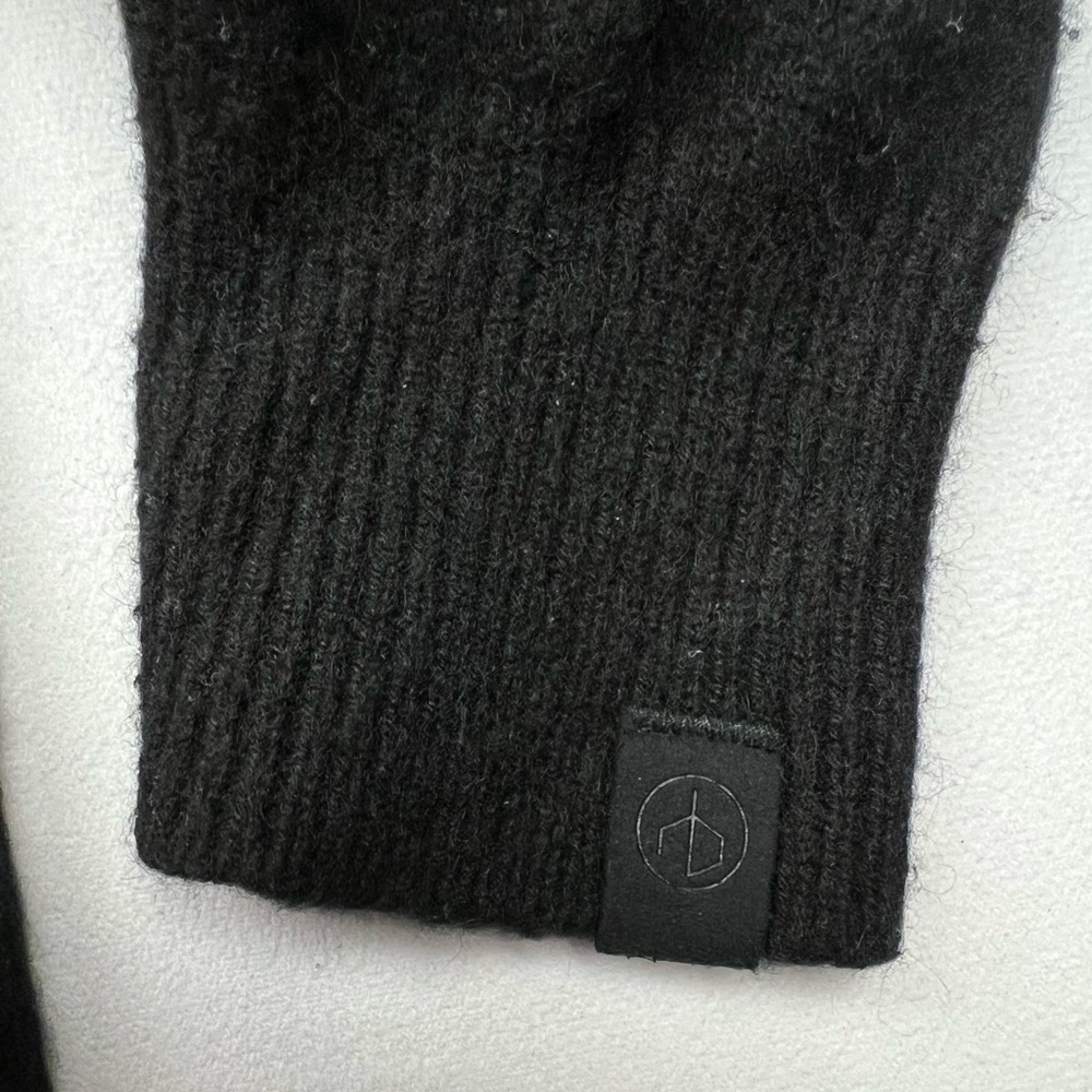 Rag & Bone Men's Black Crewneck Sweater 100% cashmere Medium - Picture 4 of 7